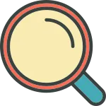 Magnifying Glass SVG Icon